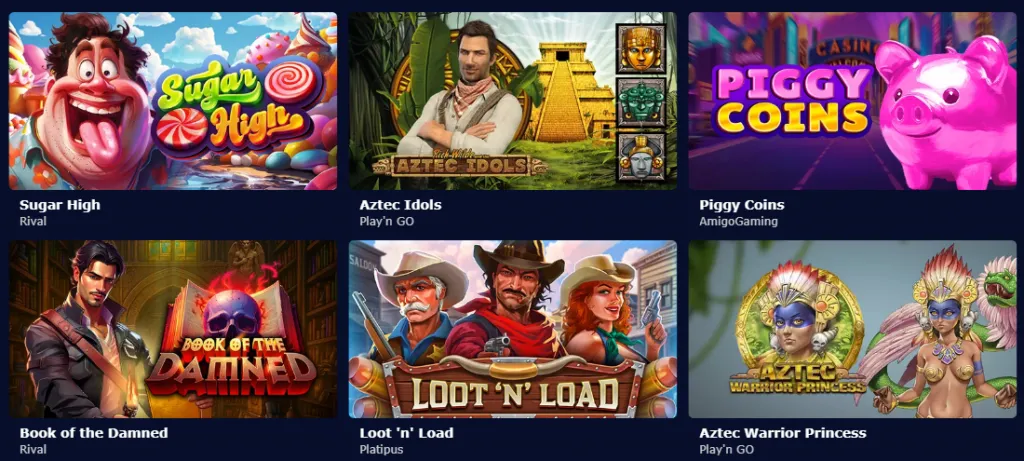 Diverse Slot Selections